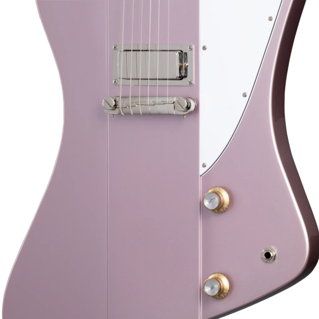 Epiphone 1963 Firebird I w/Case - Heather Poly - Image 7