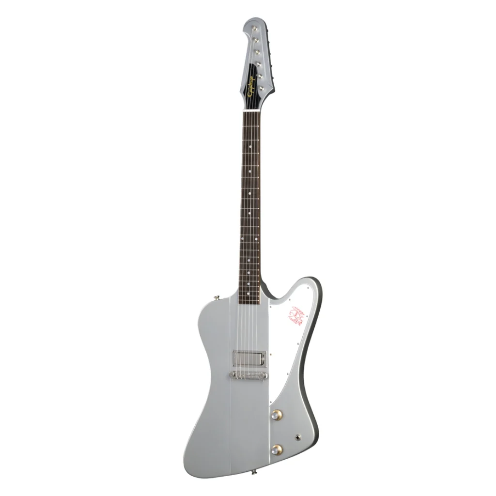 Epiphone 1963 Firebird I In Case Silver Mist - Image 2