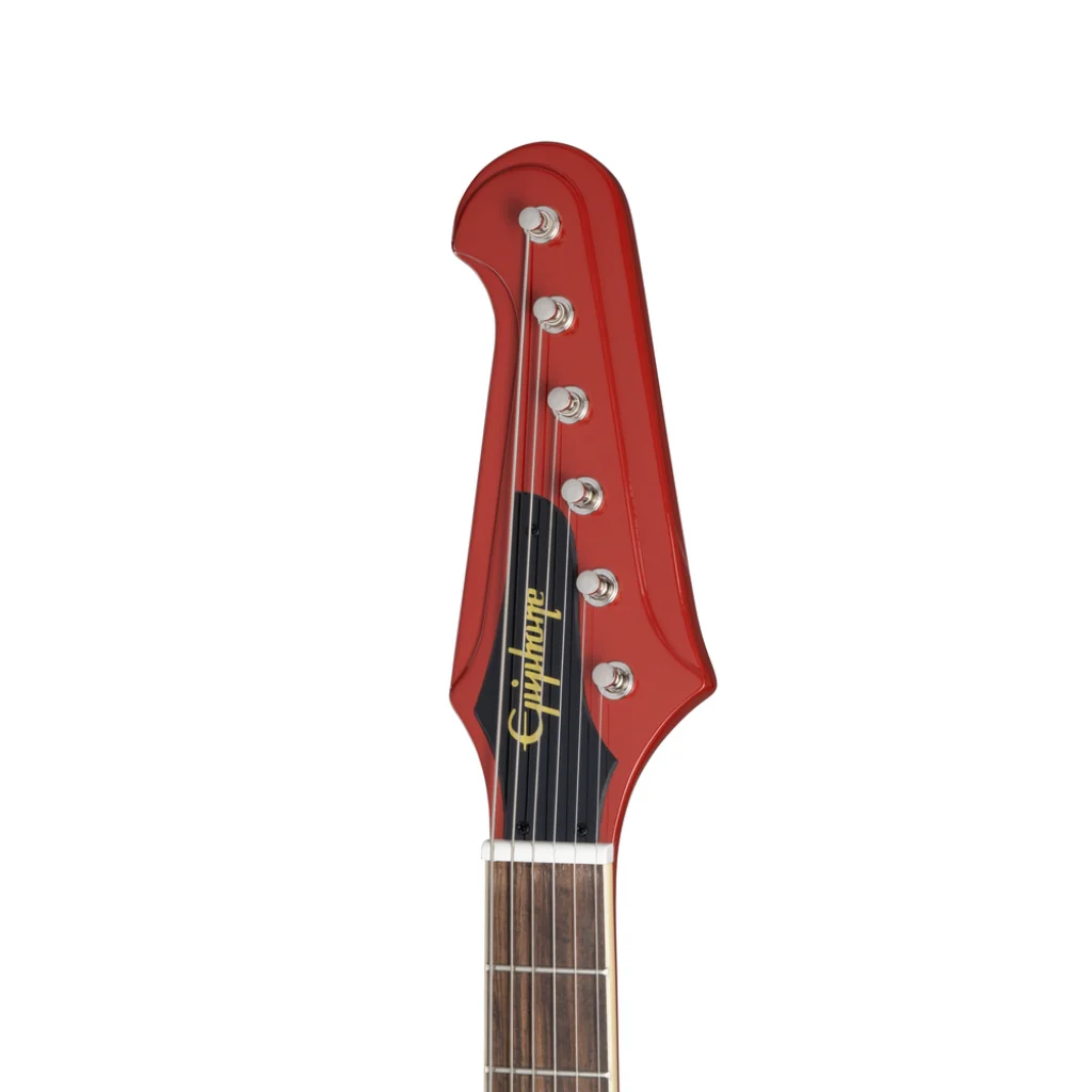 Epiphone 1963 Firebird V Maestro In Case Ember Red - Image 5