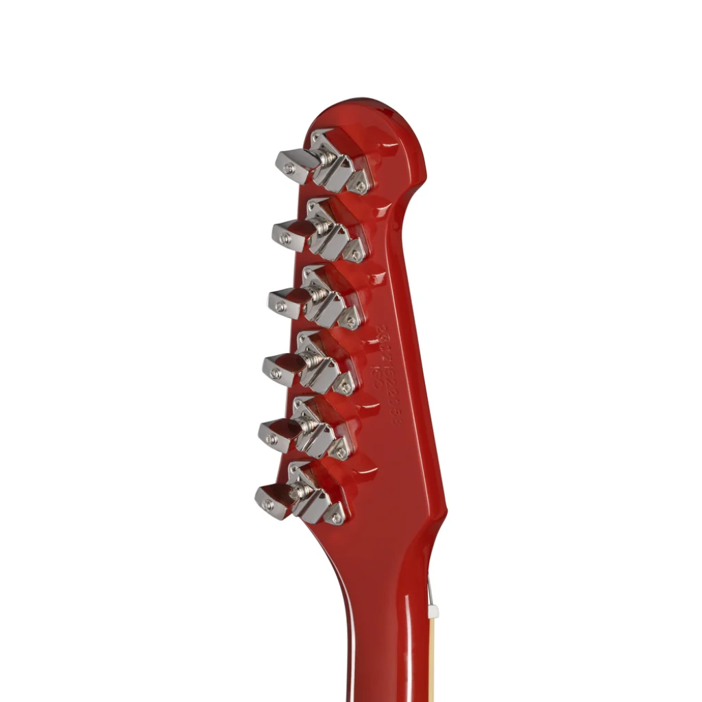 Epiphone 1963 Firebird V Maestro In Case Ember Red - Image 6