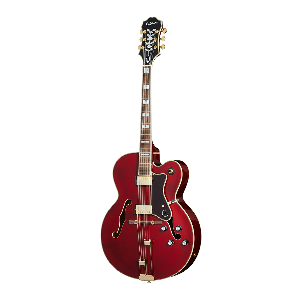 Epiphone Broadway Rosewood Fingerboard Electric Guitar - Wine Red - Image 2