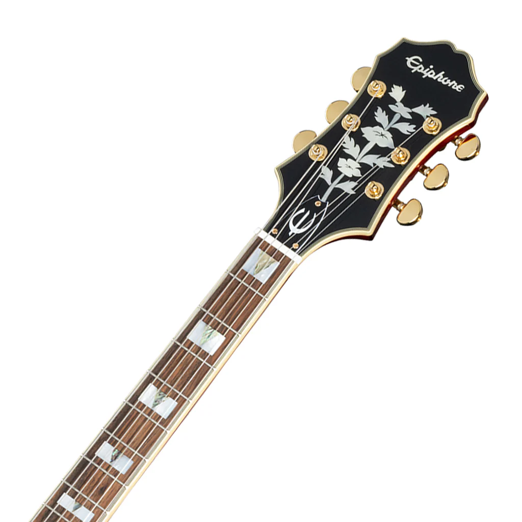 Epiphone Broadway Rosewood Fingerboard Electric Guitar - Wine Red - Image 4