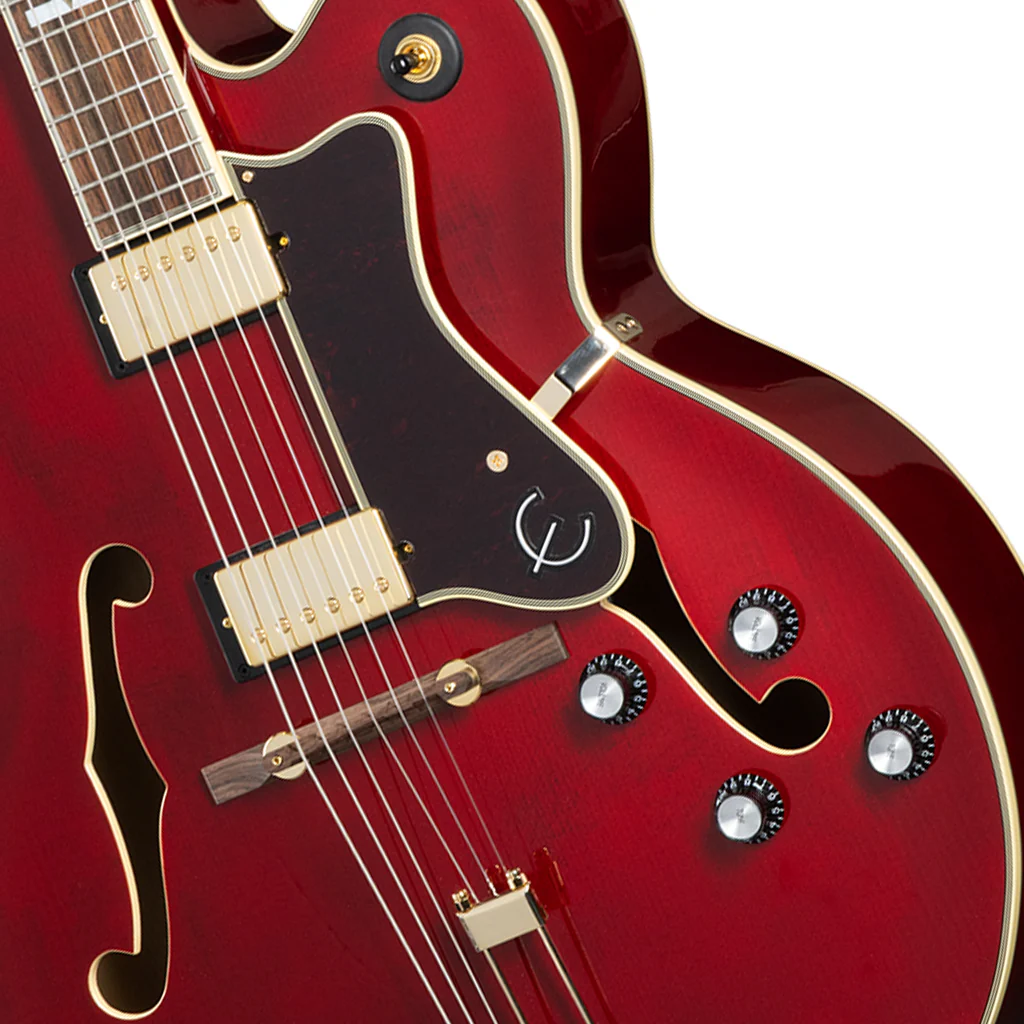 Epiphone Broadway Rosewood Fingerboard Electric Guitar - Wine Red - Image 6