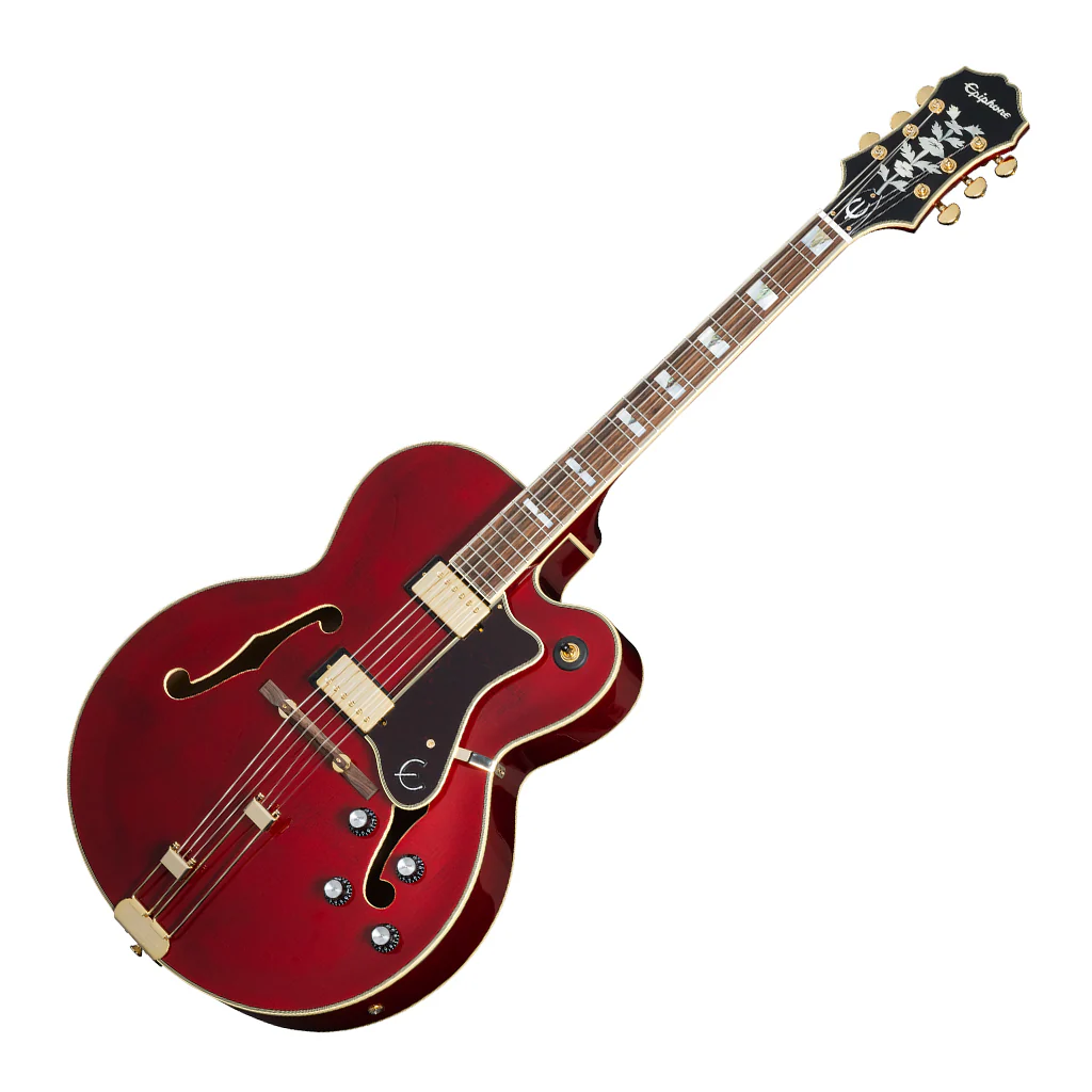 Epiphone Broadway Rosewood Fingerboard Electric Guitar - Wine Red - Image 7
