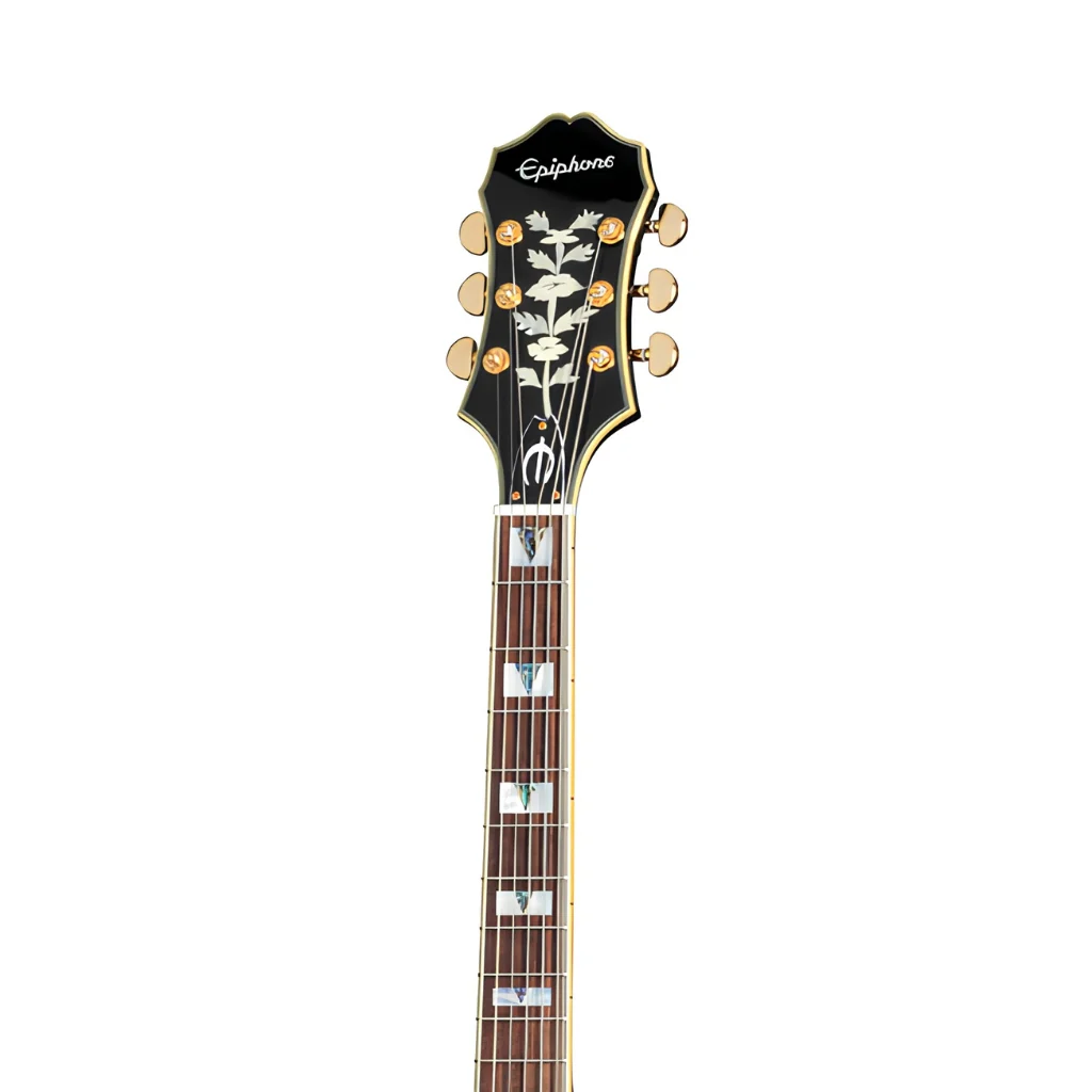 Epiphone Broadway Rosewood Left-handed Hollowbody Electric Guitar - Vintage Sunburst - Image 5