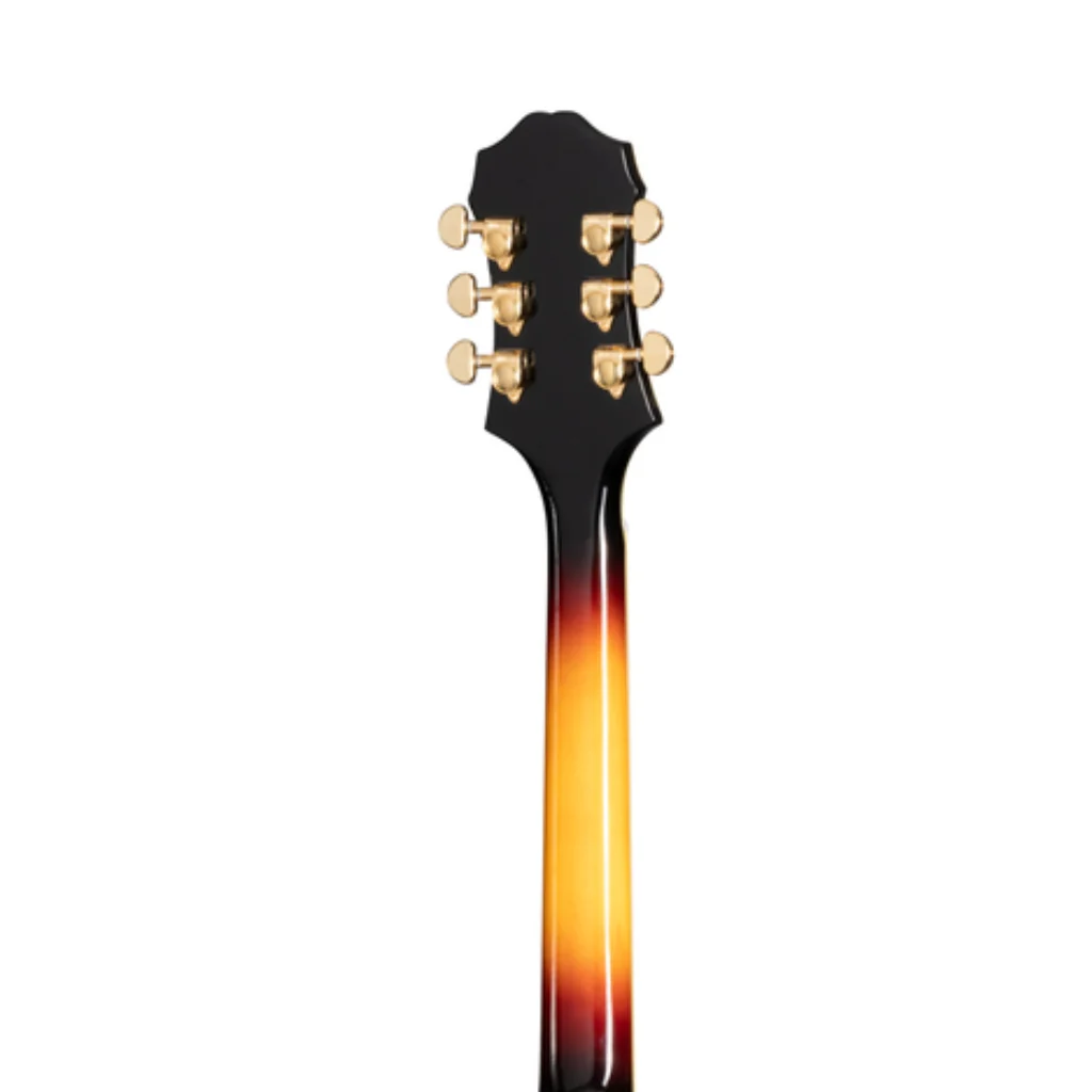 Epiphone Broadway Rosewood Left-handed Hollowbody Electric Guitar - Vintage Sunburst - Image 6