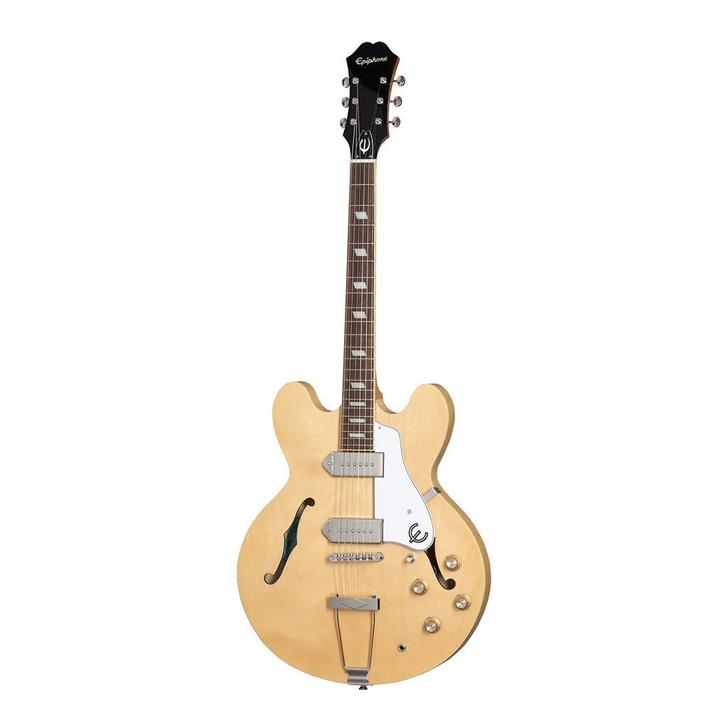 Epiphone Casino Rosewood Fingerboard Hollowbody Electric Guitar - Natural - Image 2