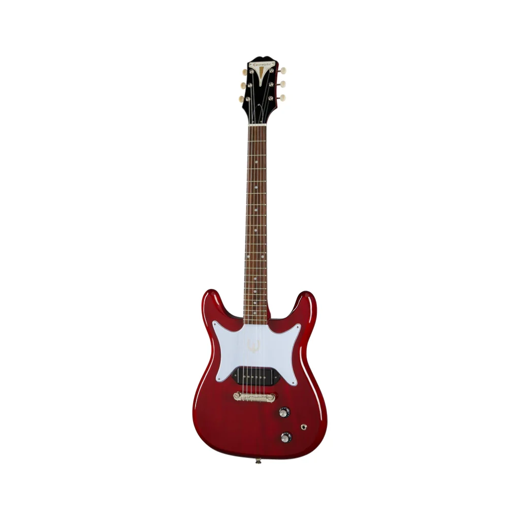 Epiphone Coronet Rosewood Fingerboard Electric Guitar - Cherry - Image 3