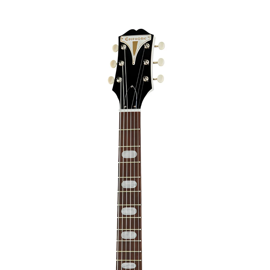 Epiphone Cretswood Custom Tremotone Rosewood Electric Guitar - Polaris White - Image 4