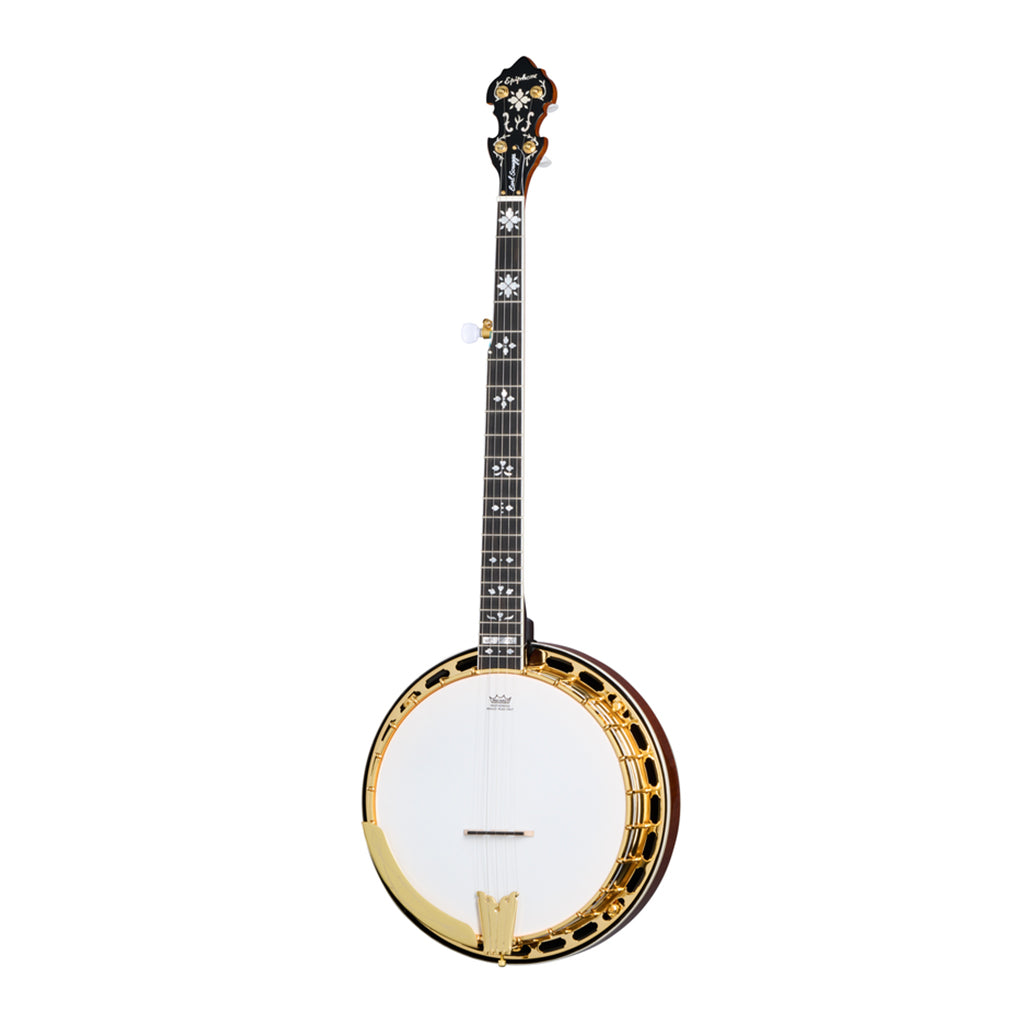 Epiphone Earl Scruggs Golden Deluxe Banjo Vintage Sunburst - Image 2