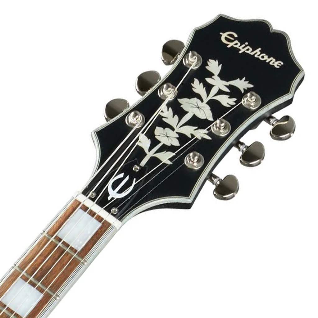 Epiphone - Emperor Swingster - Black Aged Gloss - Image 5