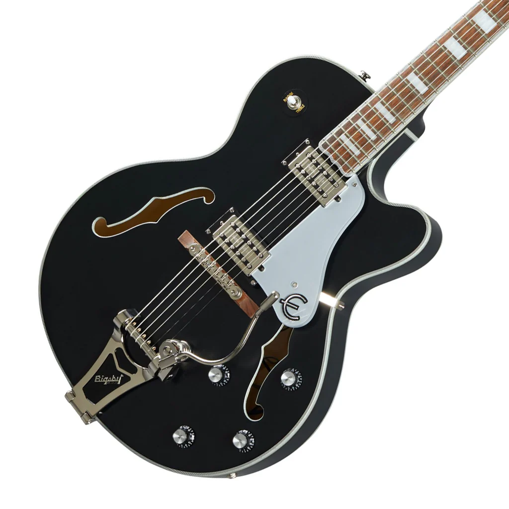 Epiphone - Emperor Swingster - Black Aged Gloss - Image 8