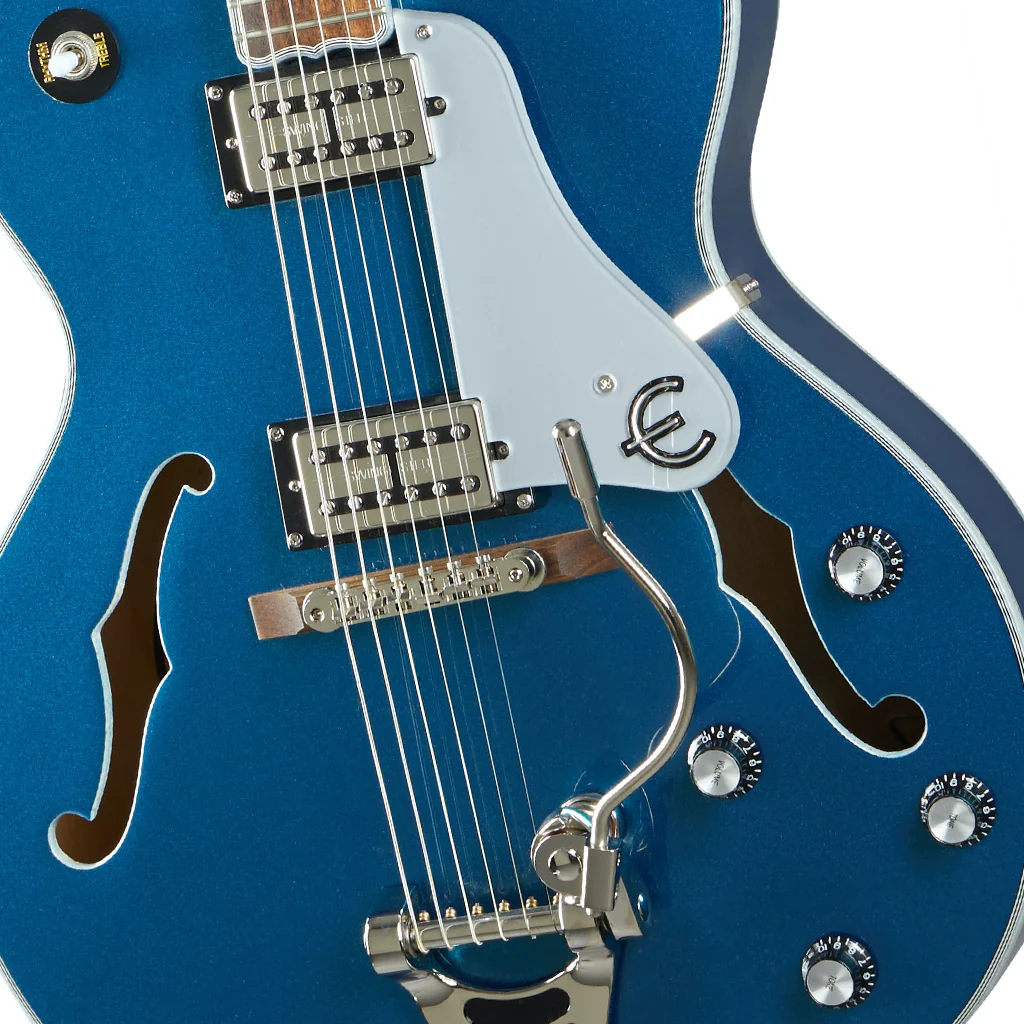 Epiphone - Emperor Swingster - Delta Blue Metallic - Image 7