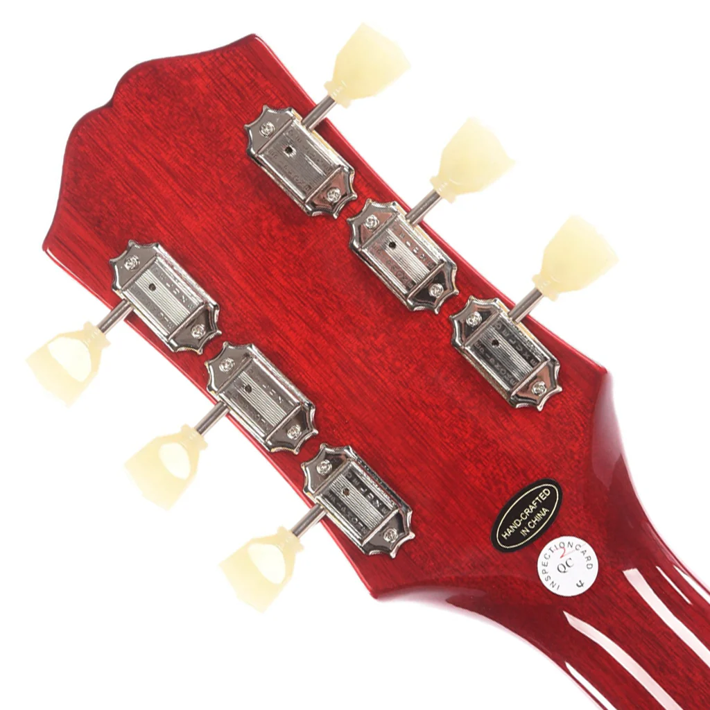 Epiphone ES-335 Rosewood Semi-Hollow Electric Guitar - Cherry - Image 5
