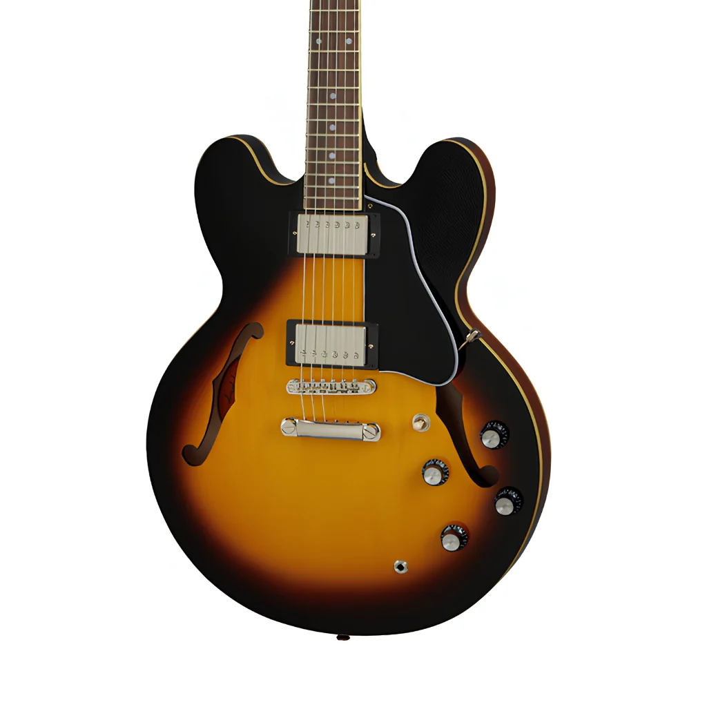 Epiphone ES-335 Rosewood Semi-Hollow Electric Guitar - Vintage Sunburst
