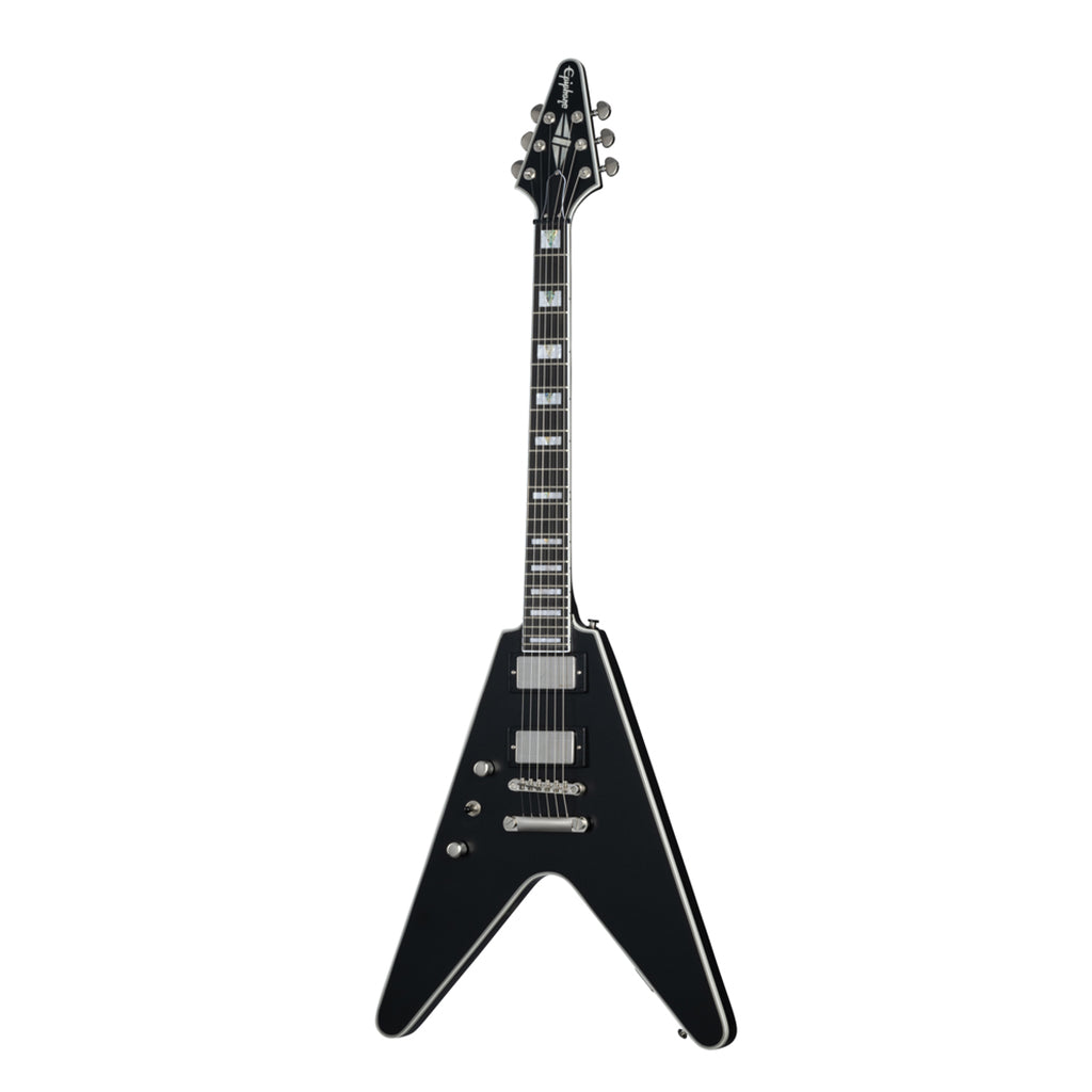 Epiphone Flying V Prophecy Left Handed - Aged Jet Black Metallic - Image 3