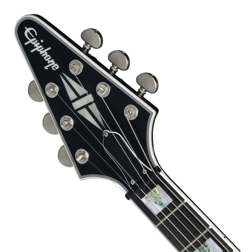 Epiphone Flying V Prophecy Left Handed - Aged Jet Black Metallic - Image 5