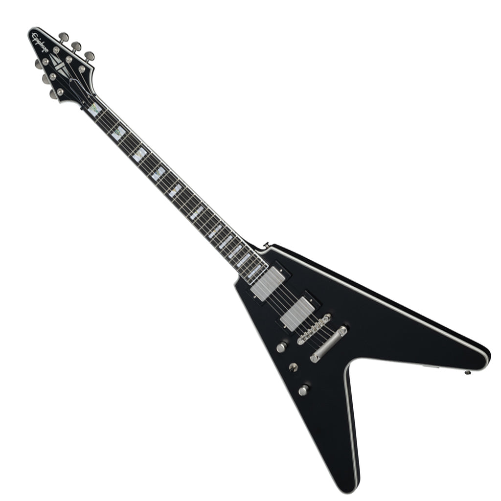 Epiphone Flying V Prophecy Left Handed - Aged Jet Black Metallic - Image 8