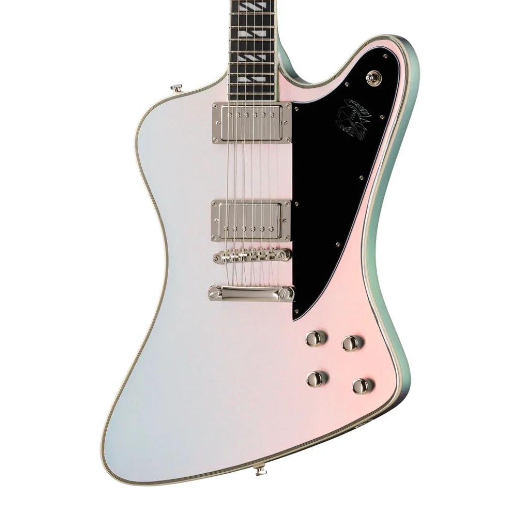 Epiphone Futura Firebird Custom Electric Guitar - Quicksilver Shift