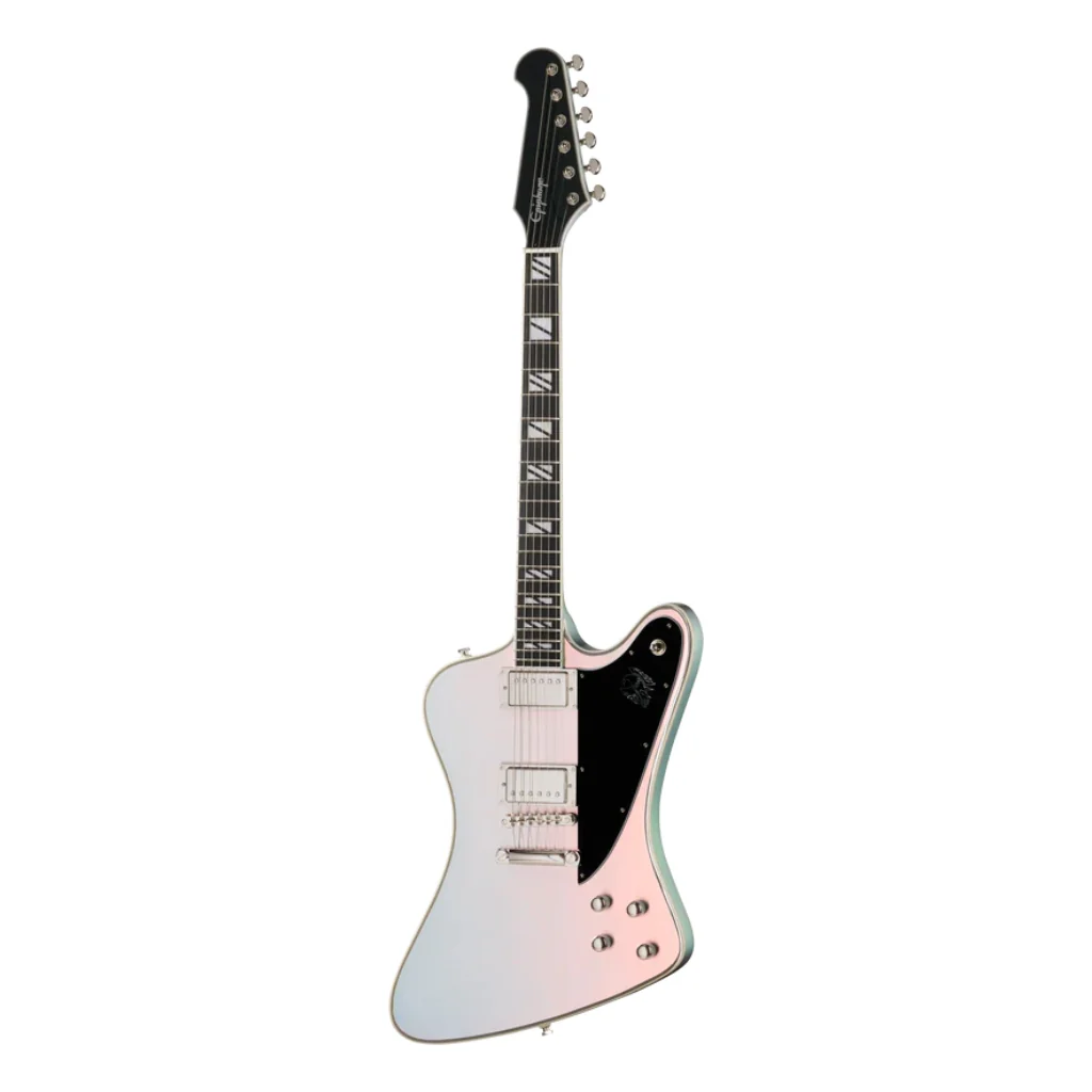 Epiphone Futura Firebird Custom Electric Guitar - Quicksilver Shift - Image 3