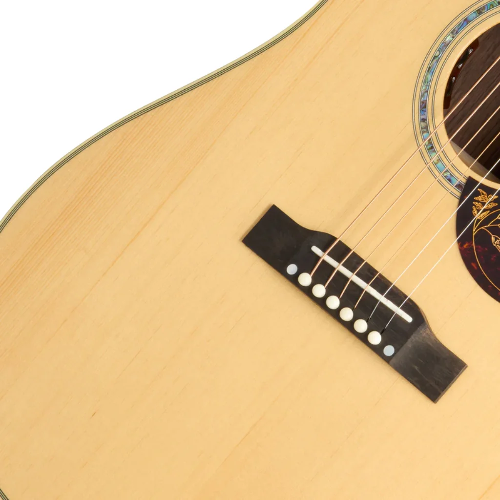 Epiphone Hummingbird Deluxe EC Acoustic-Electric Guitar - Natural - Image 7