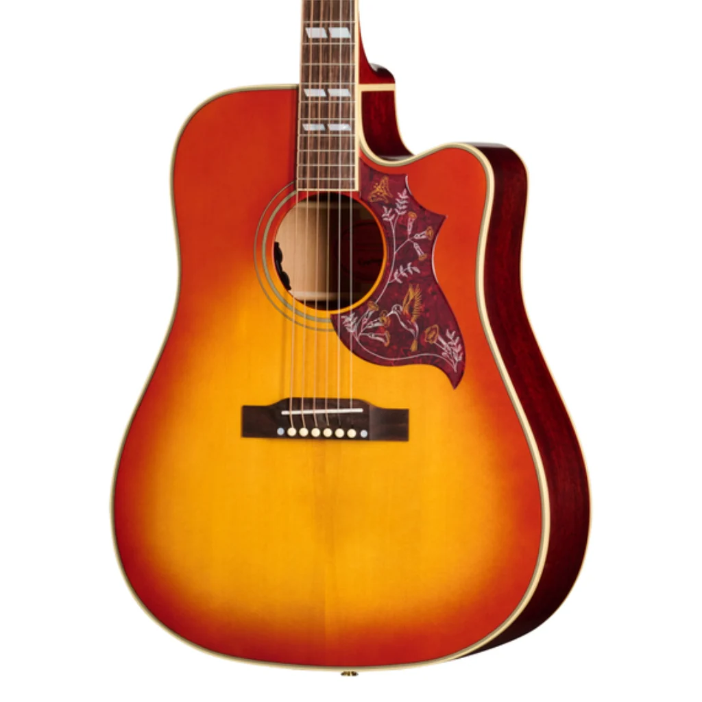 Epiphone Hummingbird Standard EC Acoustic Guitar - Cherry Sunburst