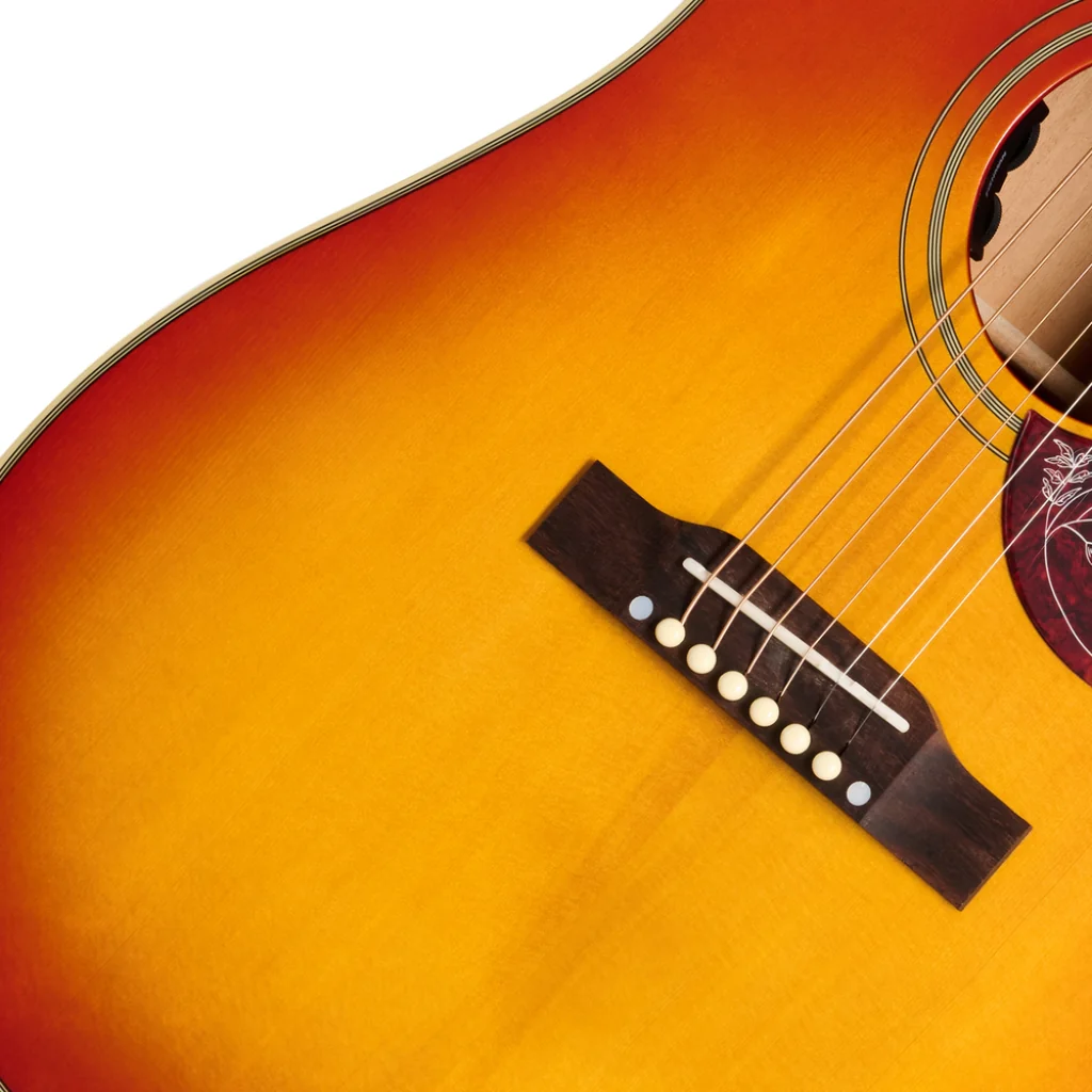 Epiphone Hummingbird Standard EC Acoustic Guitar - Cherry Sunburst - Image 4