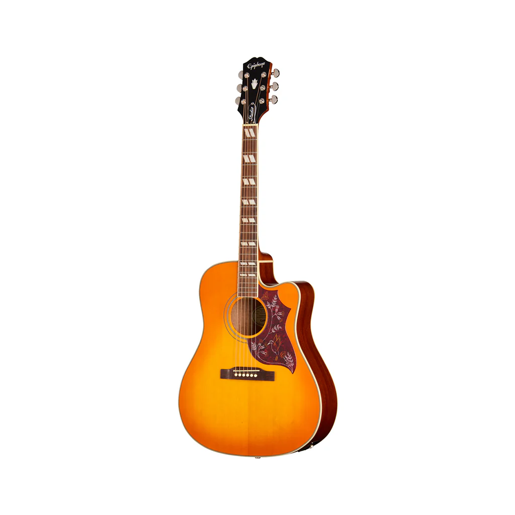 Epiphone Hummingbird Studio EC - Heritage Cherry Sunburst - Image 2