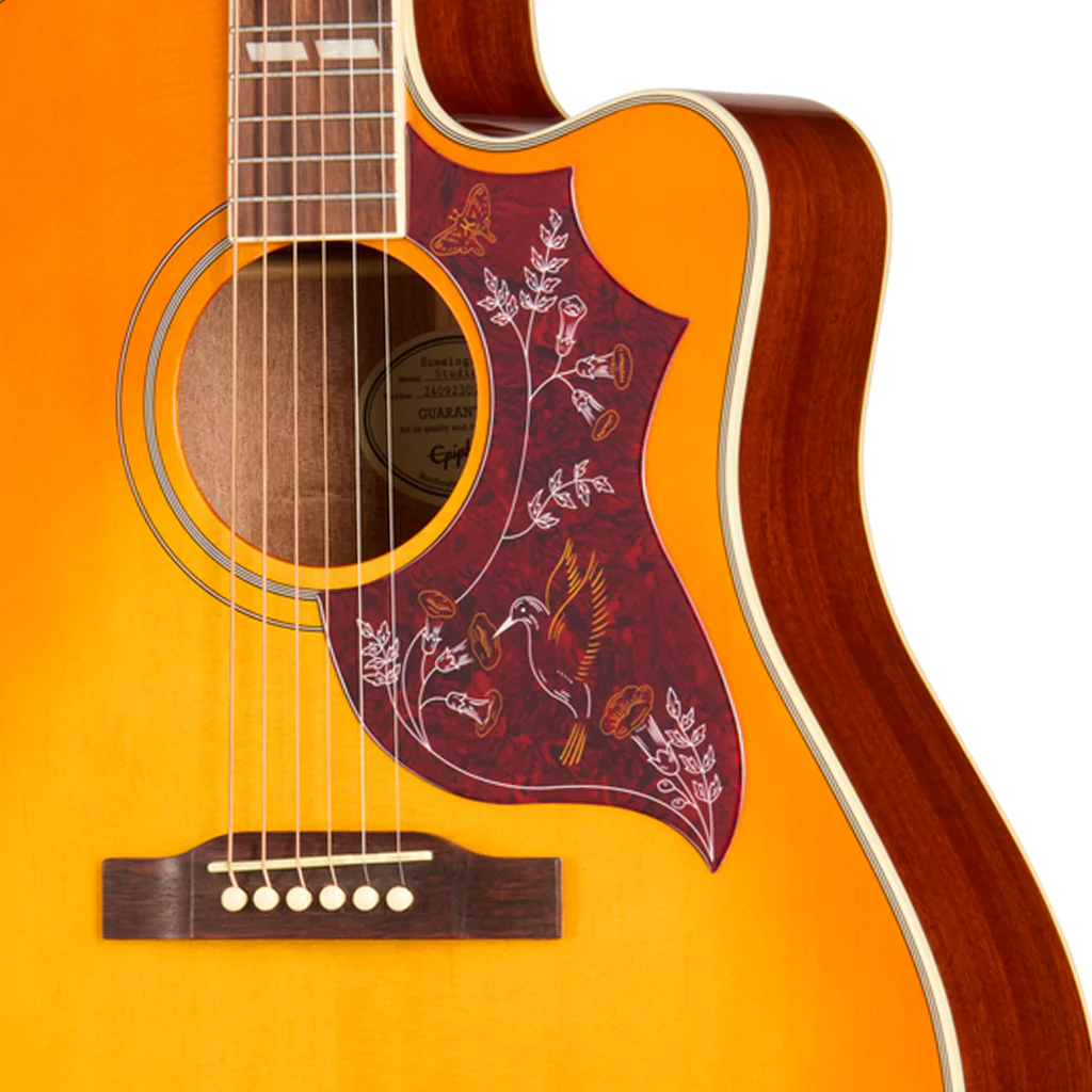 Epiphone Hummingbird Studio EC - Heritage Cherry Sunburst - Image 6
