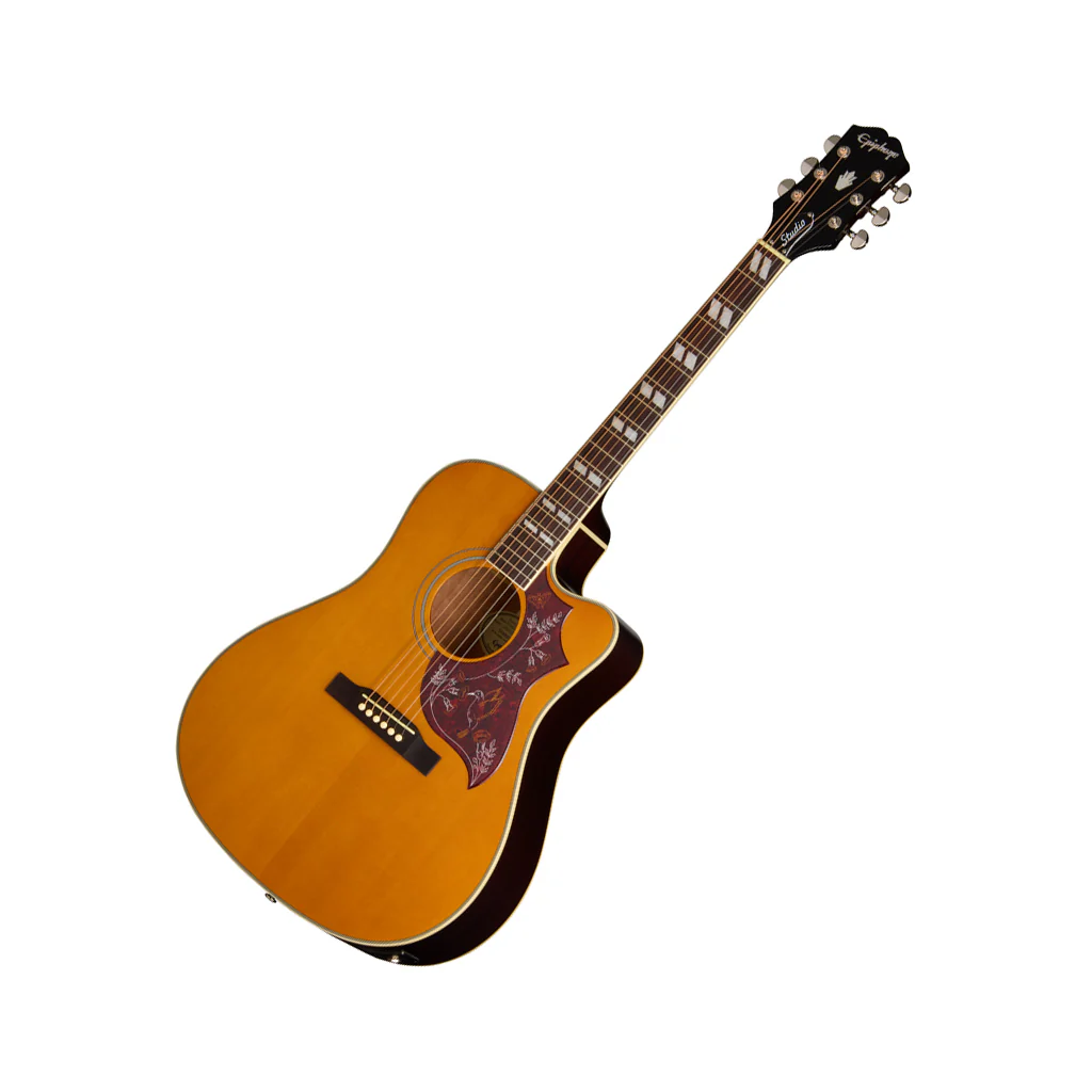 Epiphone Hummingbird Studio EC - Natural - Image 7