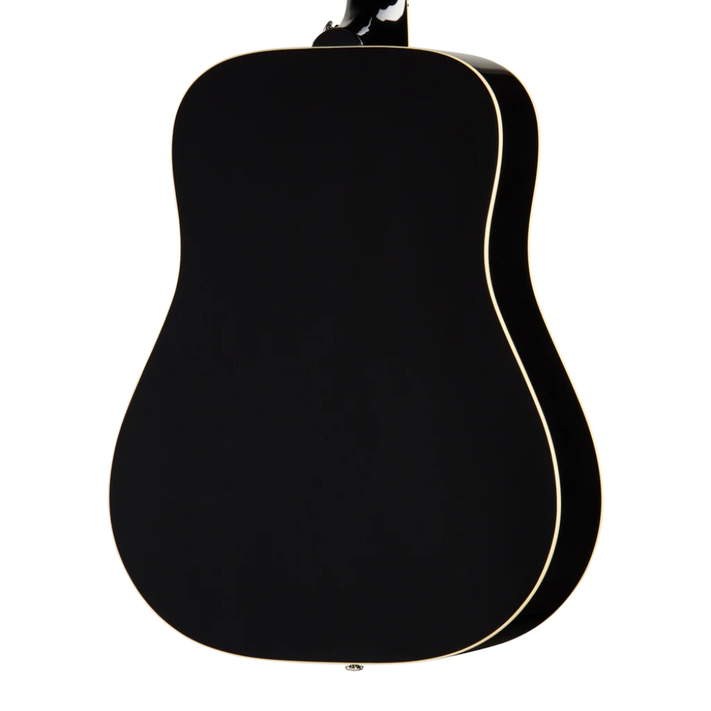 Epiphone Hummingbird Tribute Acoustic-Electric Guitar - Ebony - Image 2
