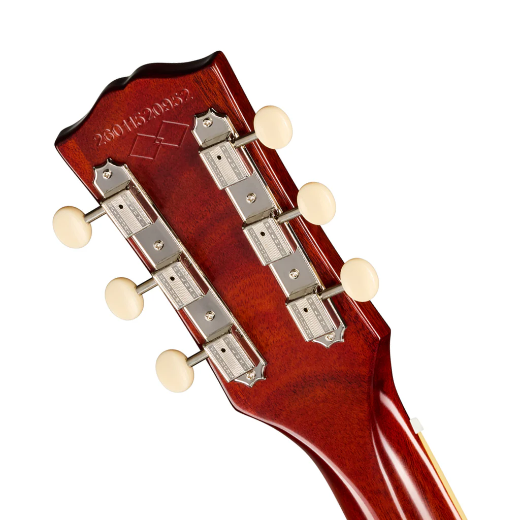 Epiphone Inspired by Gibson Custom 1960 Les Paul Special Double Cut Electric Guitar - Cherry - Image 6