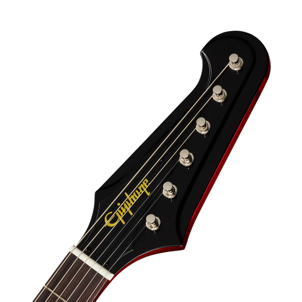 Epiphone Inspired by Gibson Custom 1963 Firebird I Reissue Electric Guitar - Cherry - Image 5