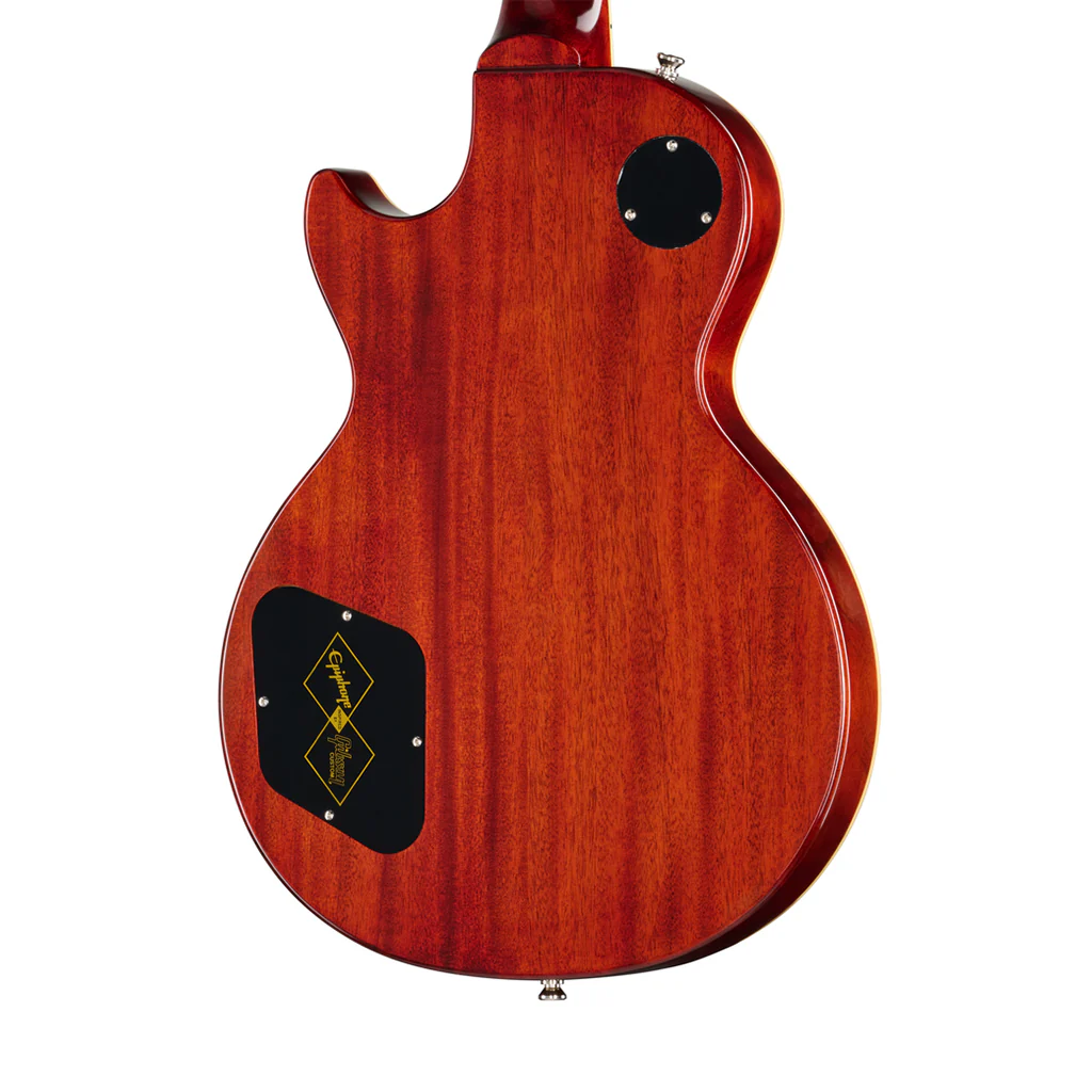 Epiphone Inspired by Gibson Custom 1959 Les Paul Standard Electric Guitar - Dark Burst - Image 2