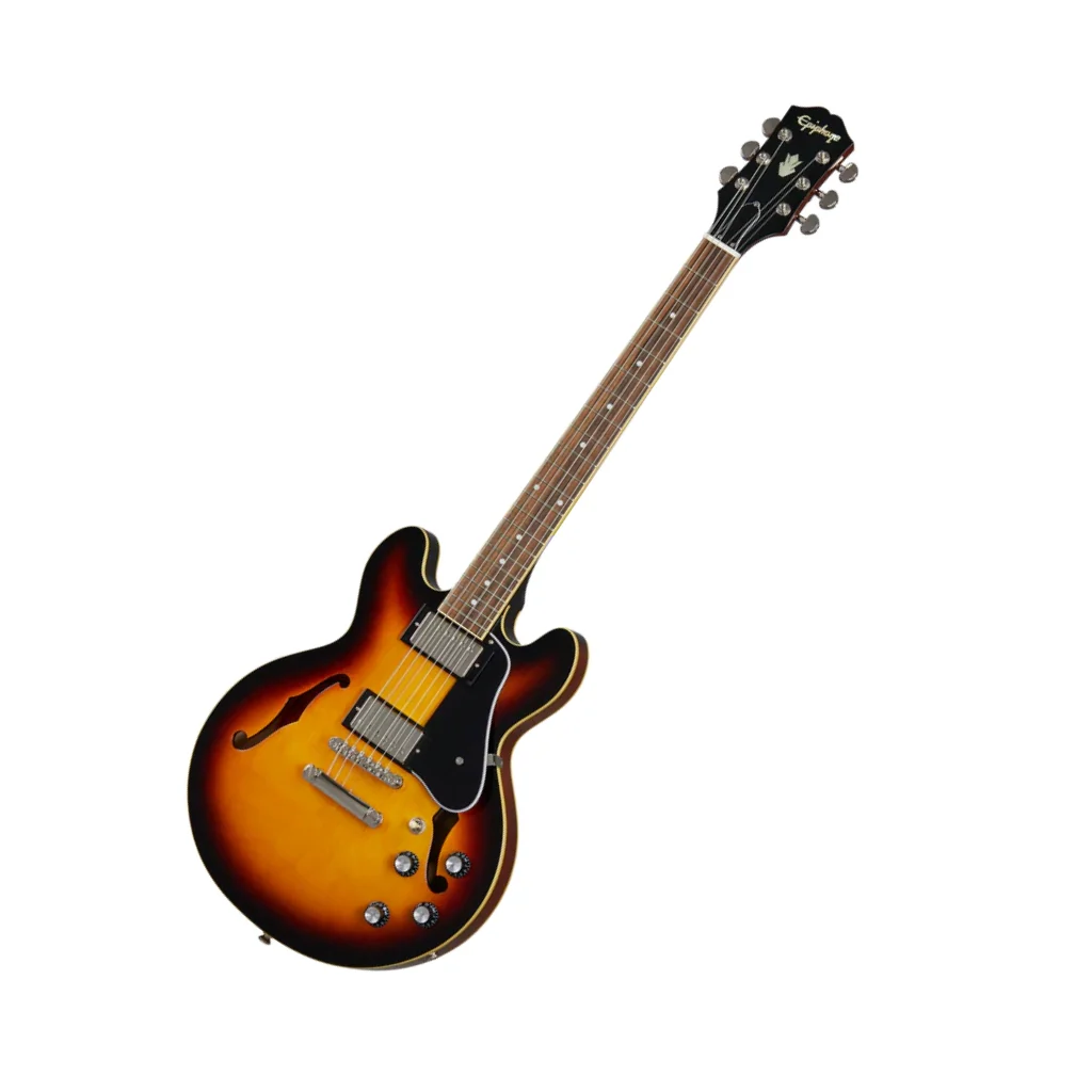 Epiphone Inspired by Gibson ES-339 Rosewood Semi-Hollow Electric Guitar - Vintage Sunburst - Image 7
