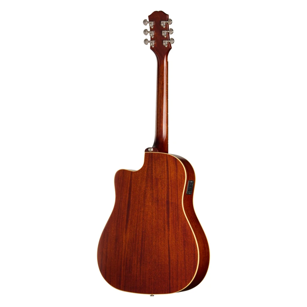 Epiphone J-45 Standard EC Acoustic Guitar - Honey Burst - Image 3