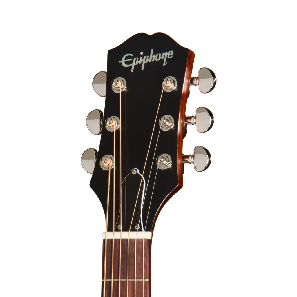 Epiphone J-45 Standard EC Acoustic Guitar - Honey Burst - Image 4