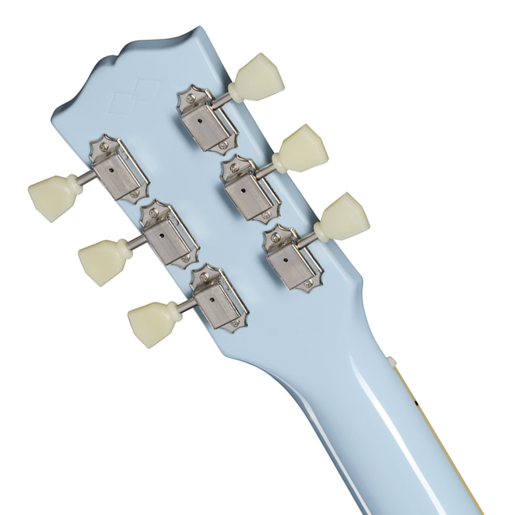 Epiphone J180 LS Frost Blue with Hardcase - Image 5