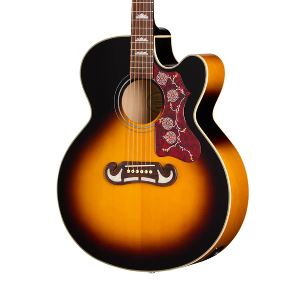 Epiphone J200 Studio EC - Vintage Sunburst