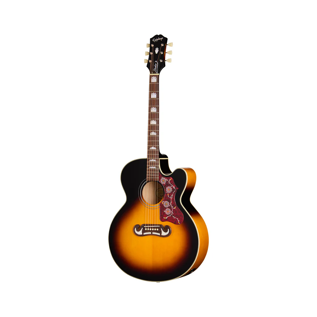 Epiphone J200 Studio EC - Vintage Sunburst - Image 2