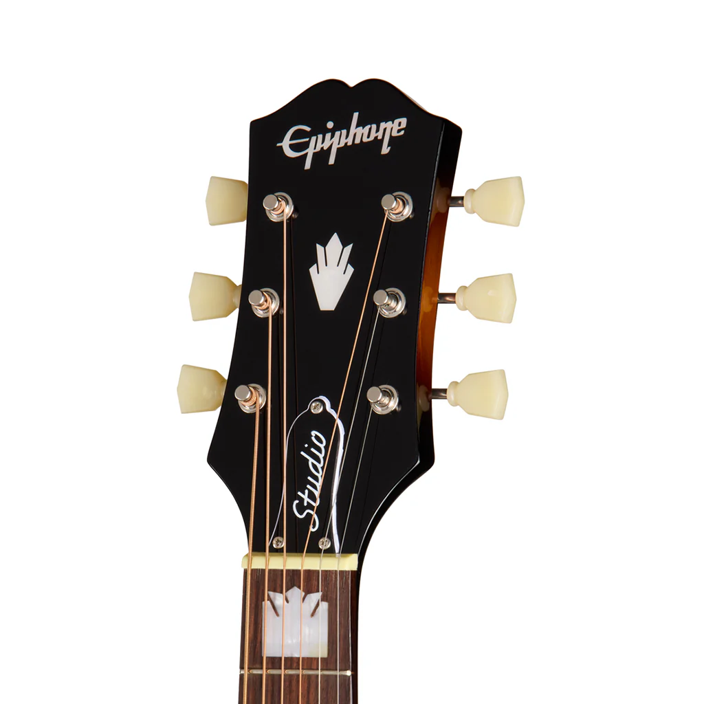 Epiphone J200 Studio EC - Vintage Sunburst - Image 4