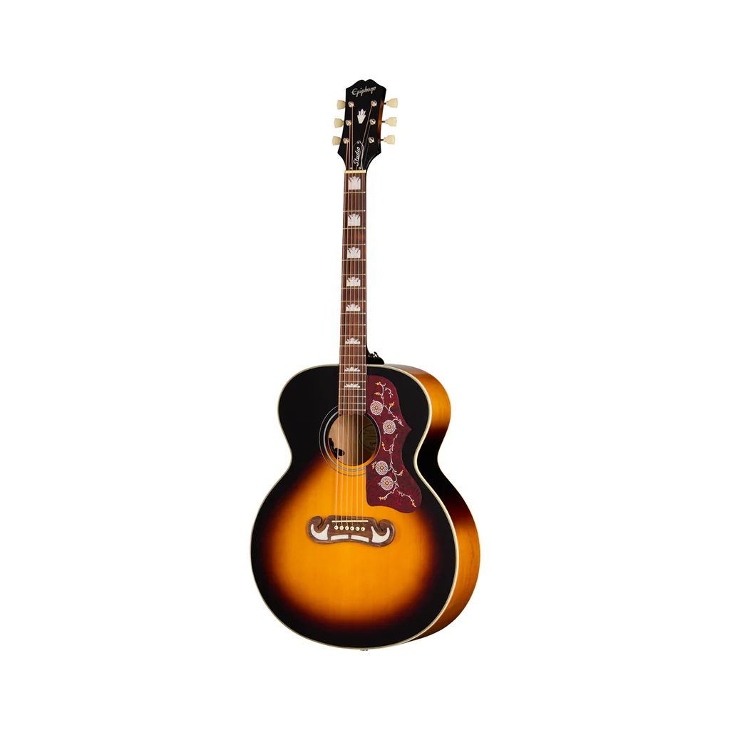 Epiphone J200 Studio  - Vintage Sunburst - Image 2