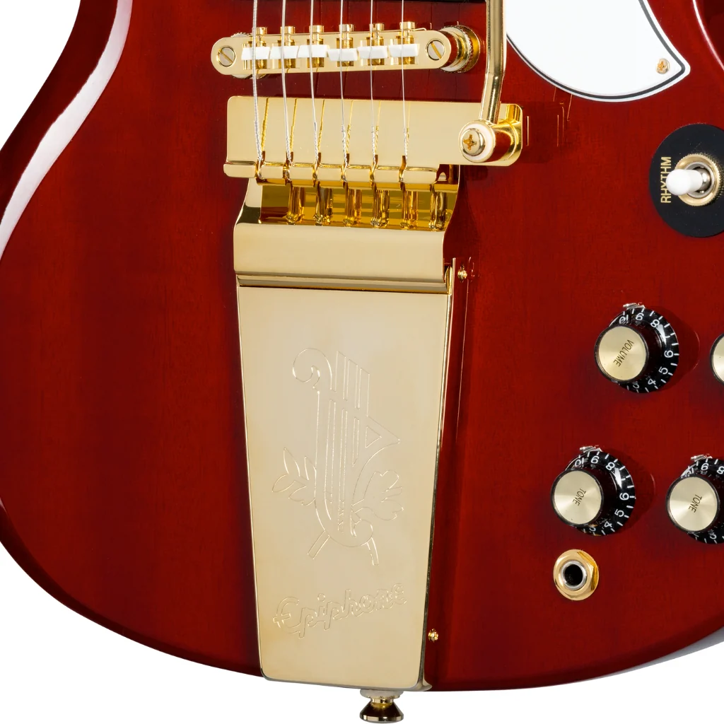 Epiphone Joe Bonamassa 63 Custom SG in Dark Wine Red - Image 7