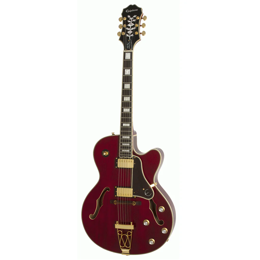 Epiphone "Joe Pass" EMPEROR-II PRO Wine Red - Image 2