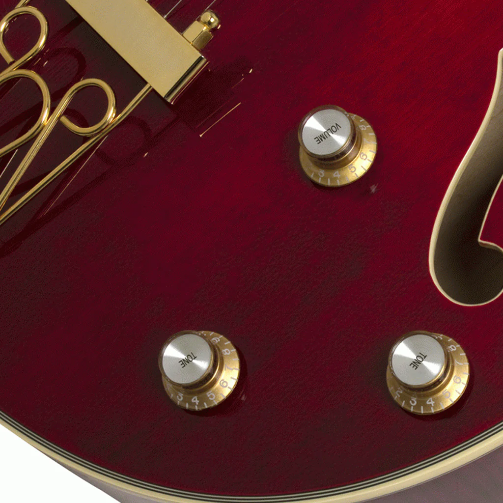 Epiphone "Joe Pass" EMPEROR-II PRO Wine Red - Image 5