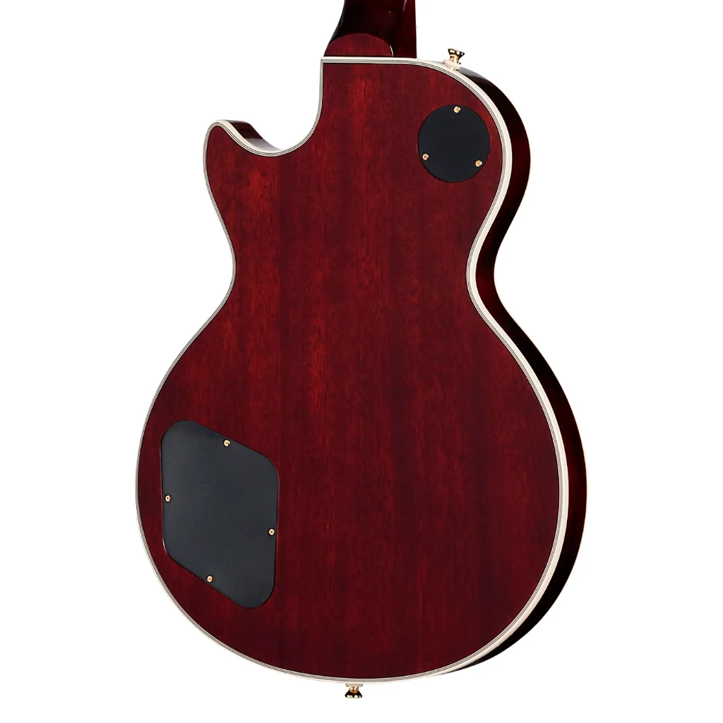 Epiphone Les Paul Custom Figured Electric Guitar - Iced Tea Burst - Image 2
