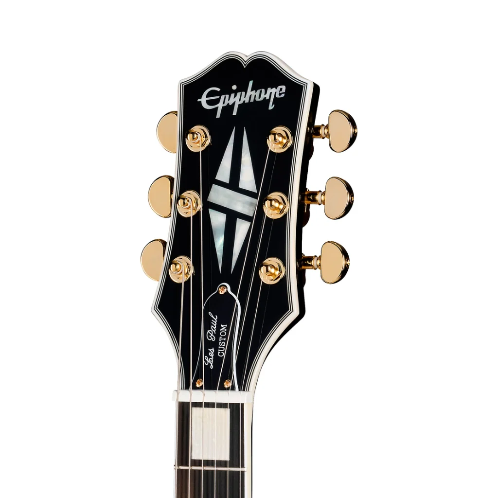 Epiphone Les Paul Custom Quilt Electric Guitar - Cobra Burst - Image 5