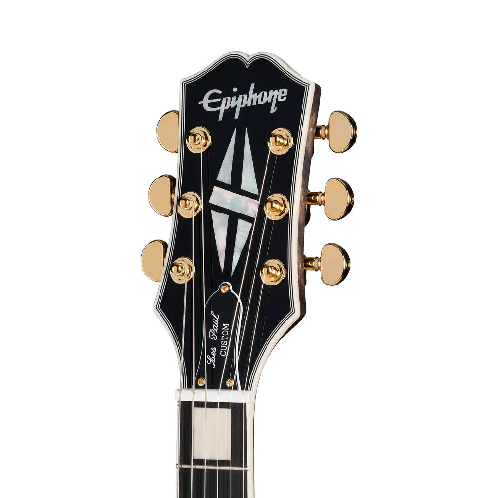 Epiphone Les Paul Custom Quilt Electric Guitar - Ocean Blue - Image 5
