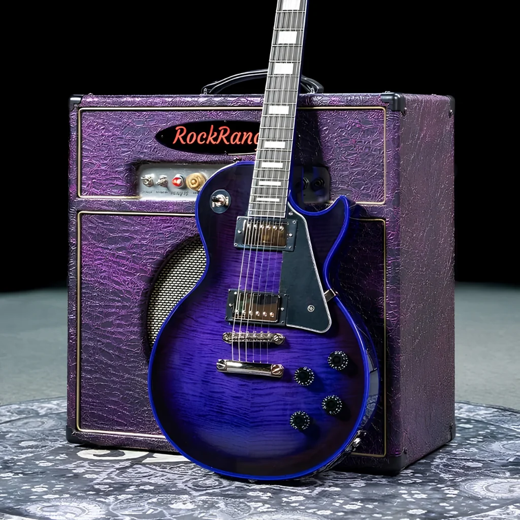 Epiphone Les Paul Custom Widow Electric Guitar - Purple Burst (Sky Music Exclusive)