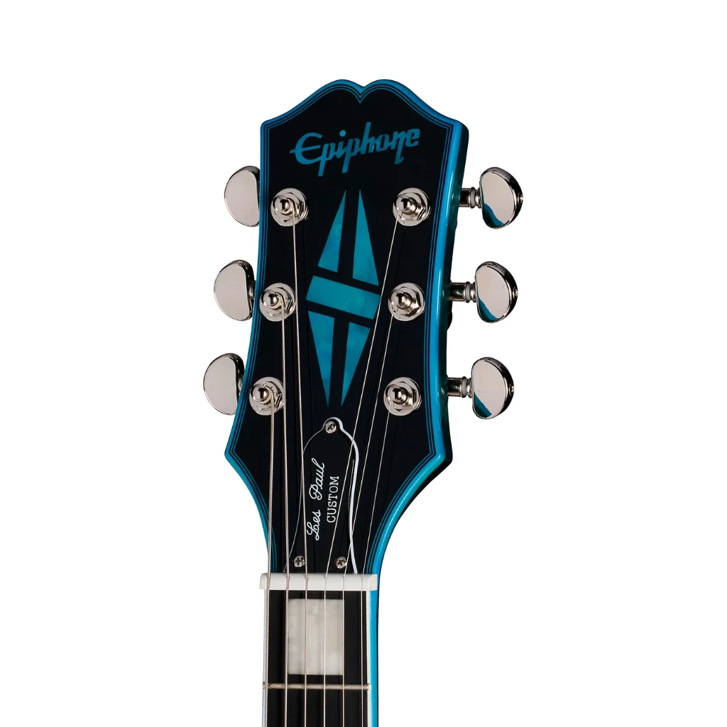 Epiphone Les Paul Custom Widow Limited Edition Electric Guitar - Indigo Burst - Image 5